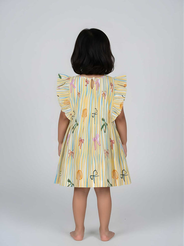 The Ribbon Printed Dress