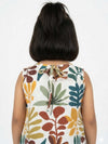 Foliage Printed Dress