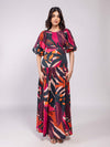 Zara Printed Maxi Dress
