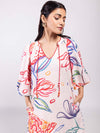 Printed Mini Dress with Pockets