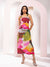 Floradise Printed Strappy Dress