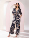 Noir Printed Jumpsuit