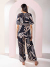 Noir Printed Jumpsuit
