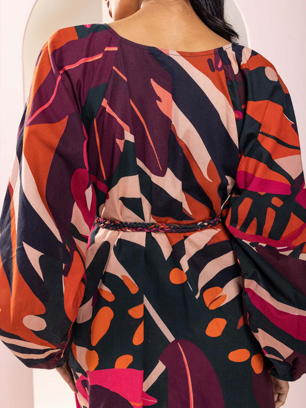 Zara Printed Mini Dress