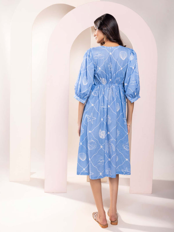 Comfortable Midi Dress for Daily Wear