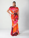Anthea Printed Drape Skirt Set
