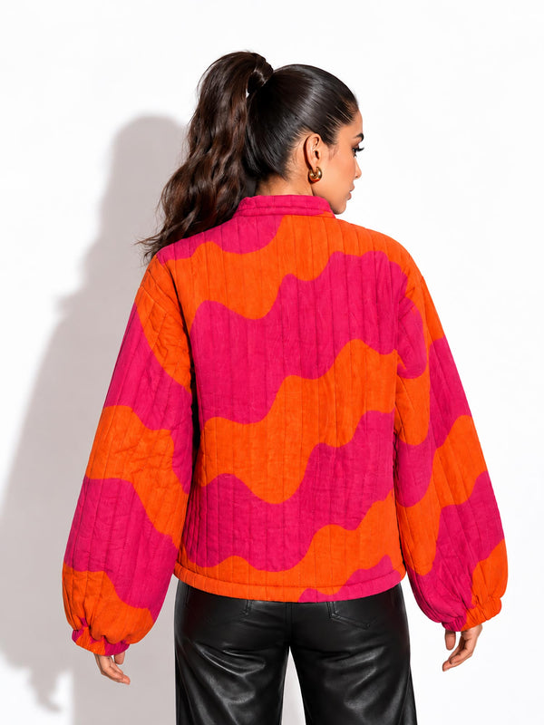 Vanilla Quilted Jacket