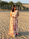 Peony Printed Maxi Dress