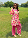 Strawberry Printed Kurta Set (Set of 2)