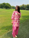 Strawberry Printed Kurta Set (Set of 2)
