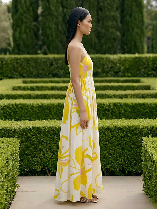 Summer Printed Maxi Dress