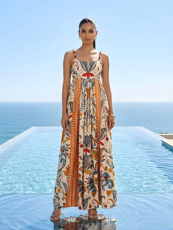 Farm Printed Maxi Dress