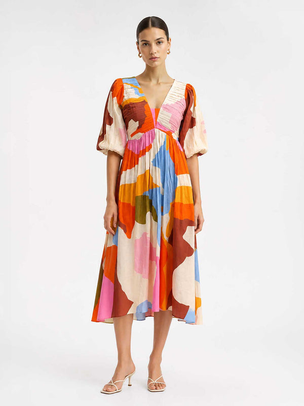 Play Printed Midi Dress