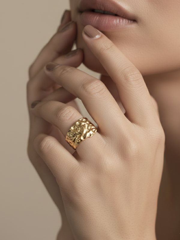 Abstract Embossed Band