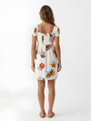 Serene Printed Off - Shoulder Mini Dress