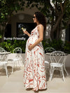 Peony Printed Maxi Dress