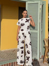 Shadow Printed Co-ord Set (Set of 2)