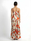 Tuscan Printed Strappy Maxi Dress