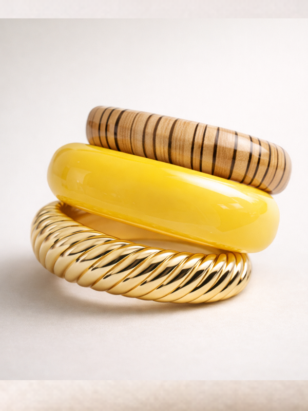 The Harvest Bangle Stack (Set of 3)