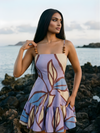 Floret Printed Mini Dress