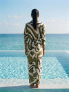 Echo Printed wraped Skirt Set ( Set of 2)
