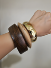 The Oak Bangle Stack (Set of 3)