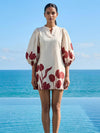 Bud Printed Mini Dress