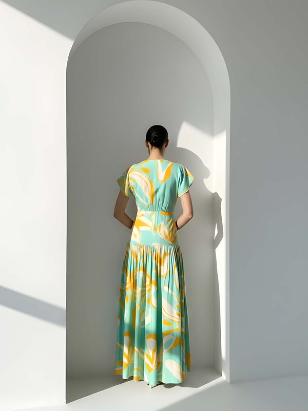 Junia Printed Maxi Dress