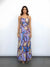 Floret Printed Strappy Maxi Dress