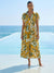 Moss Printed Midi Dress