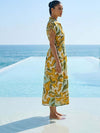 Moss Printed Midi Dress