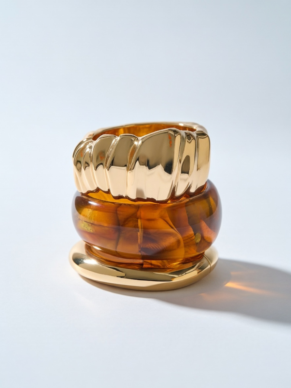 The Marigold Bangle Stack (Set of 3)