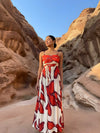 Scarlet Printed Strappy Dress