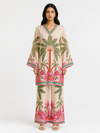 Palm Printed Kurta