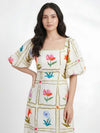 Flower Printed Maxi Dress
