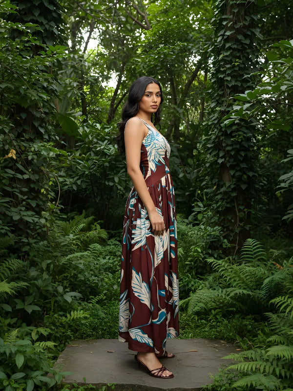 Willow Printed Midi Dress