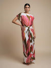Rosa Printed Wrap Skirt Dress