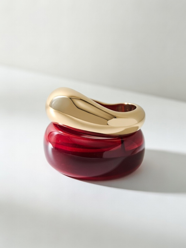 The Wine Bangle Stack (Set of 2)