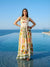 Vine Printed Maxi Dress
