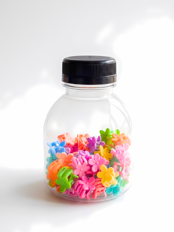 Mini Flower Hair Claw Clips for Girls