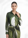 Jade Printed Wraped Skirt Set (Set of 2)