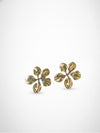 Gold Flower Studs