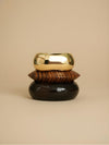 The Rustic Bangle Stack (Set of 3)