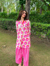 Strawberry Printed Kurta Set (Set of 2)
