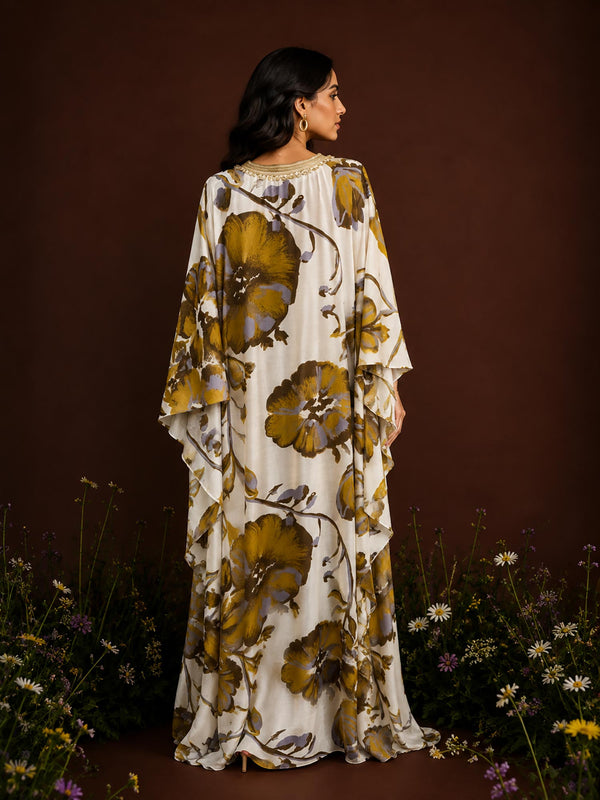 Liora Printed Kaftan Dress