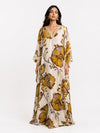 Liora Printed Kaftan Dress