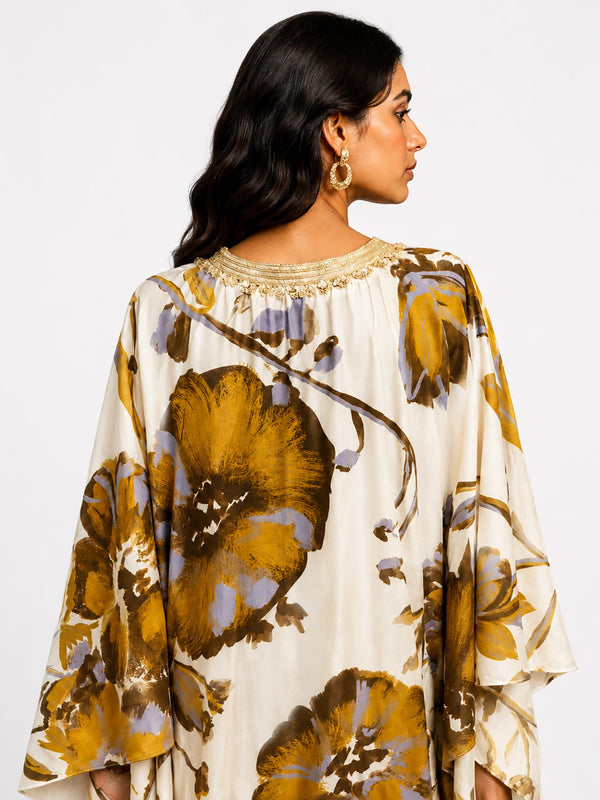 Liora Printed Kaftan Dress