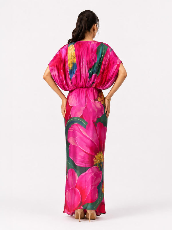 Caspia Draped Maxi Dress
