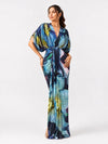 Dusk Draped Maxi Dress