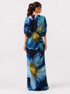 Dusk Draped Maxi Dress